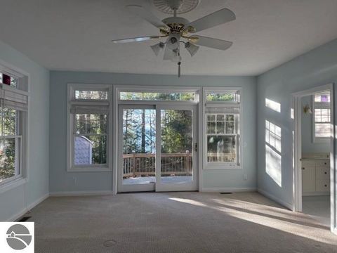 Tiny photo for 410 S Golden Beach Drive, Kewadin, MI 49648 (MLS # 1933860)