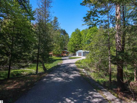 Tiny photo for 8086 Narrow Gauge Road, Beulah, MI 49617 (MLS # 1943153)