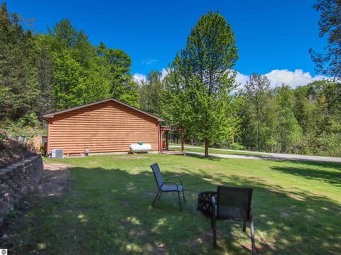 Tiny photo for 8086 Narrow Gauge Road, Beulah, MI 49617 (MLS # 1943153)