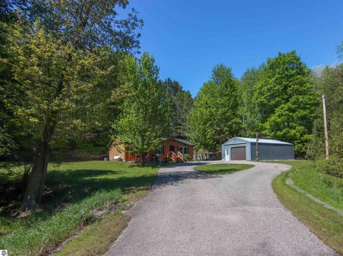 Tiny photo for 8086 Narrow Gauge Road, Beulah, MI 49617 (MLS # 1943153)