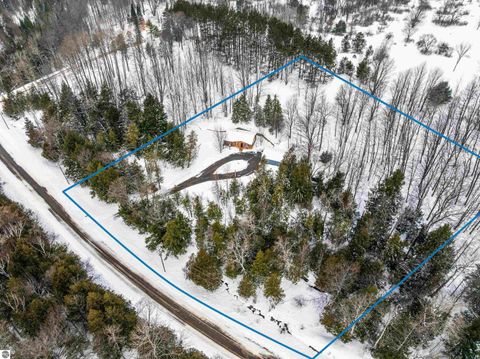 Tiny photo for 8086 Narrow Gauge Road, Beulah, MI 49617 (MLS # 1943153)