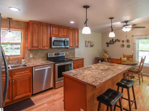 Tiny photo for 8086 Narrow Gauge Road, Beulah, MI 49617 (MLS # 1943153)