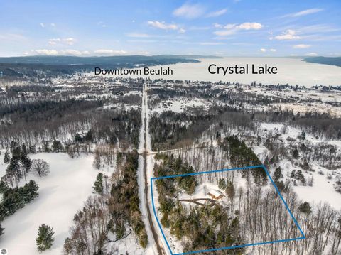 Tiny photo for 8086 Narrow Gauge Road, Beulah, MI 49617 (MLS # 1943153)