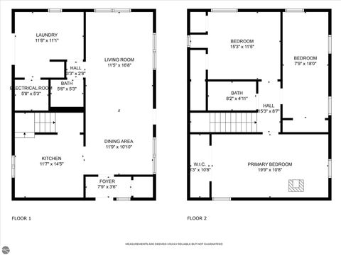 Tiny photo for 137 Center Street, Elk Rapids, MI 49629 (MLS # 1942433)