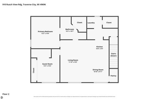 Tiny photo for 910 Rusch View Ridge, Traverse City, MI 49696 (MLS # 1948182)