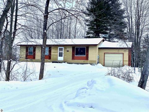 Photo of 6547 Birch Lake Road, Kewadin, MI 49648 (MLS # 1941856)