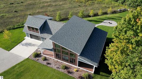 Tiny photo for 4683 E Water View Drive, Lake Leelanau, MI 49653 (MLS # 1941505)