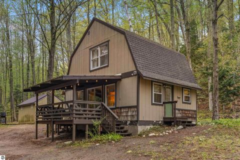 Tiny photo for 3513 River Road, Frankfort, MI 49635 (MLS # 1945116)