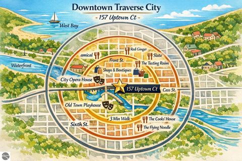 Tiny photo for 157 Uptown Court #5, Traverse City, MI 49684 (MLS # 1942588)