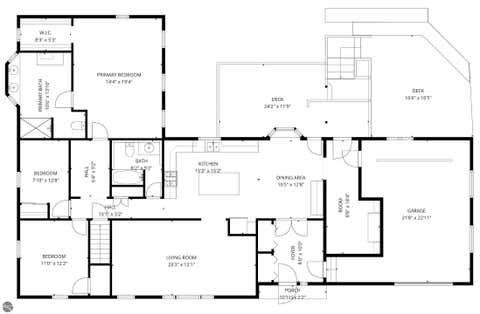 Tiny photo for 9168 North Long Lake Road, Traverse City, MI 49685 (MLS # 1949456)