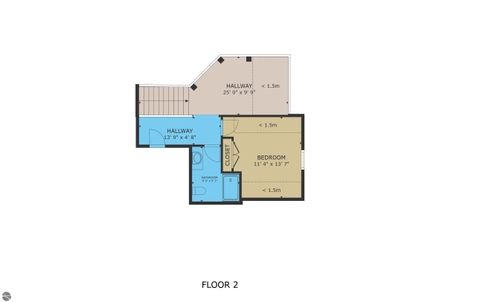 Tiny photo for 2095 Middle Haven Drive, Gladwin, MI 48624 (MLS # 1947189)