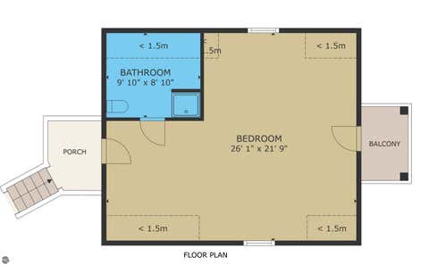 Tiny photo for 2095 Middle Haven Drive, Gladwin, MI 48624 (MLS # 1947189)