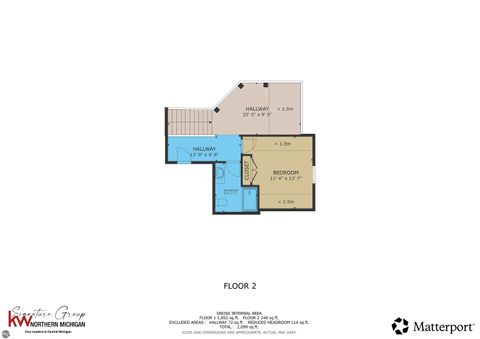 Tiny photo for 2095 Middle Haven Drive, Gladwin, MI 48624 (MLS # 1947189)
