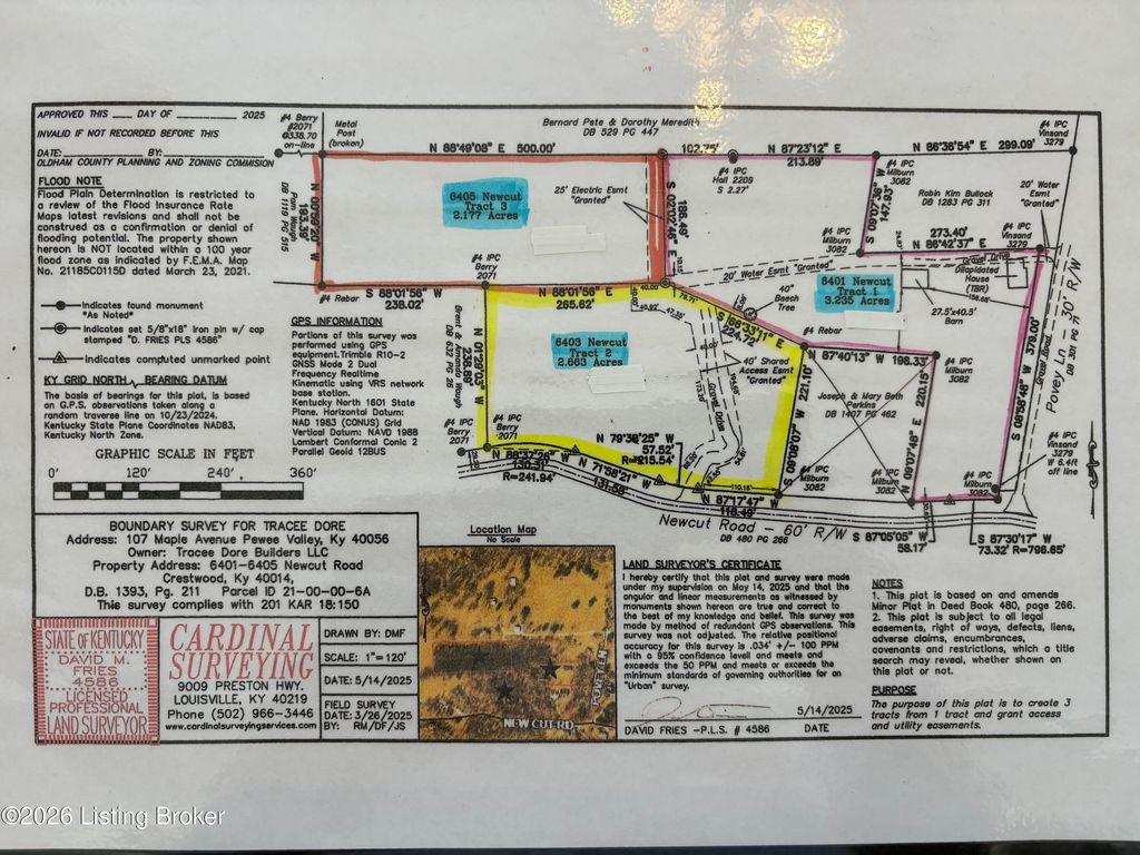 Photo of 6401 New Cut Rd #Lot 1, Crestwood, KY 40014 (MLS # 1711272)