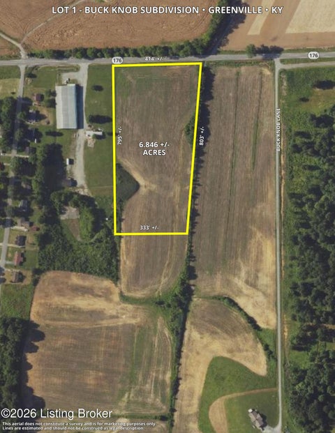 Vacant Land For Sale - State Route 176 Buck Knob Lane #LOT 1<br/> Muhlenberg County, Greenville, KY 42345