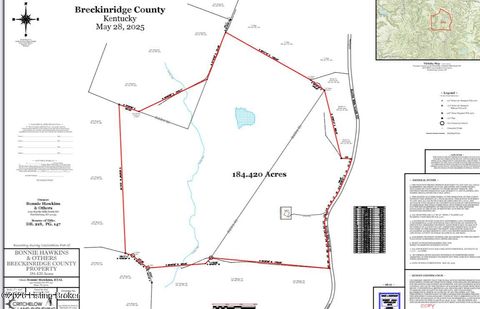 Vacant Land For Sale - 1012 Hardin Mill Mattingly Rd<br/> Hardinsburg, KY 40143