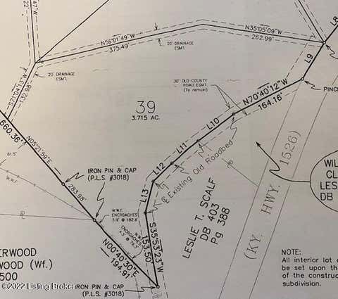 Vacant Land For Sale - LOT 39 Brooks Hill Rd<br/> Bullitt County, Brooks, KY 40109
