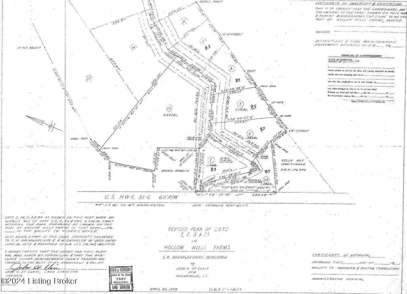 Lot 10 Hollow Hills Rd, Mt Washington, Kentucky image 4