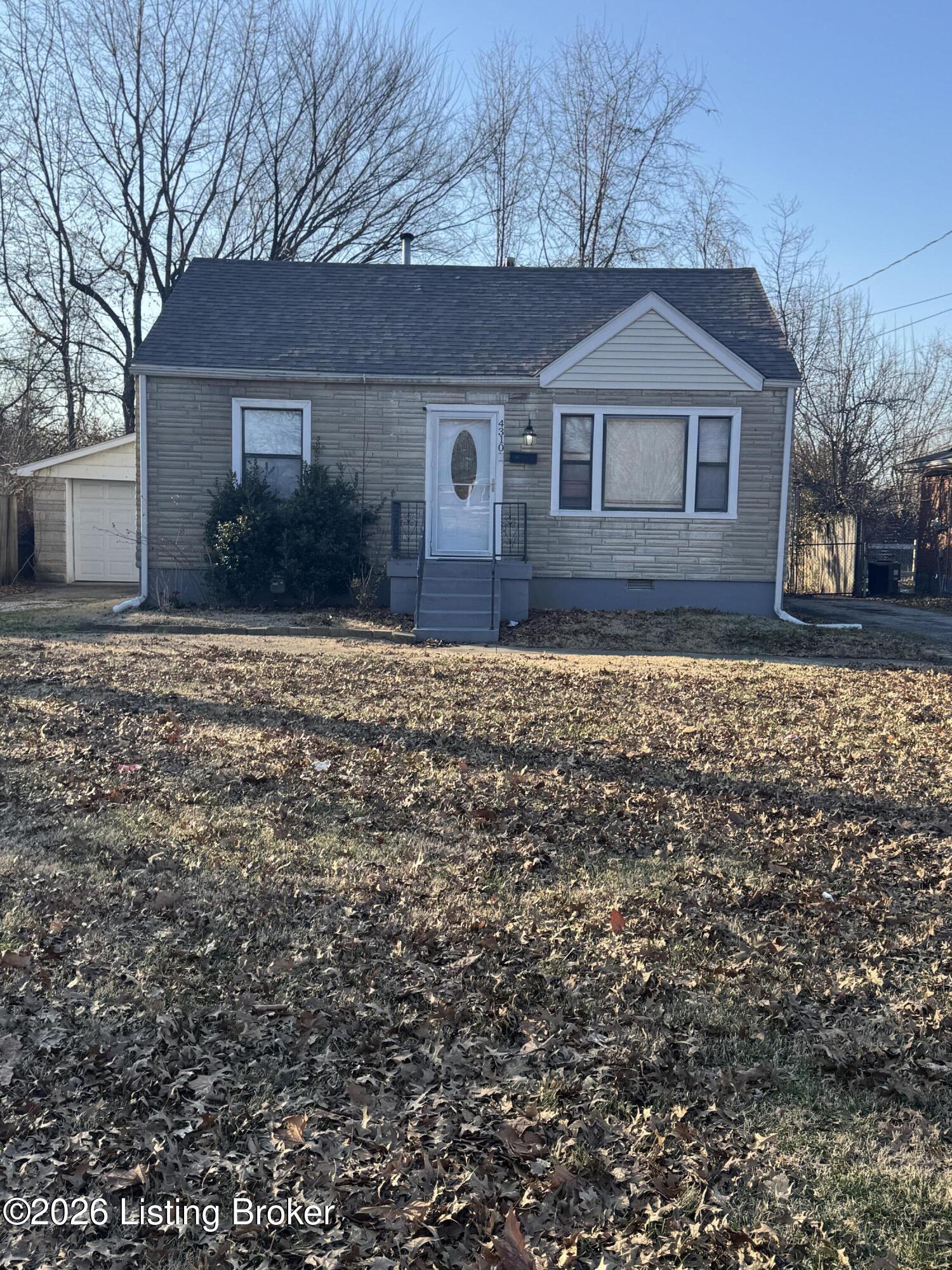 Front of the house