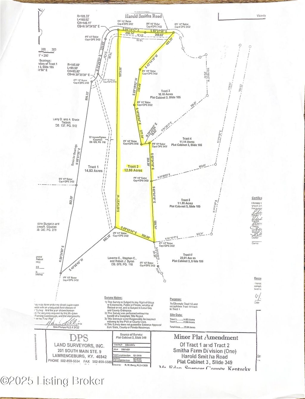 Photo of Tract 2 Smitha Rd, Mt Eden, KY 40046 (MLS # 1704114)