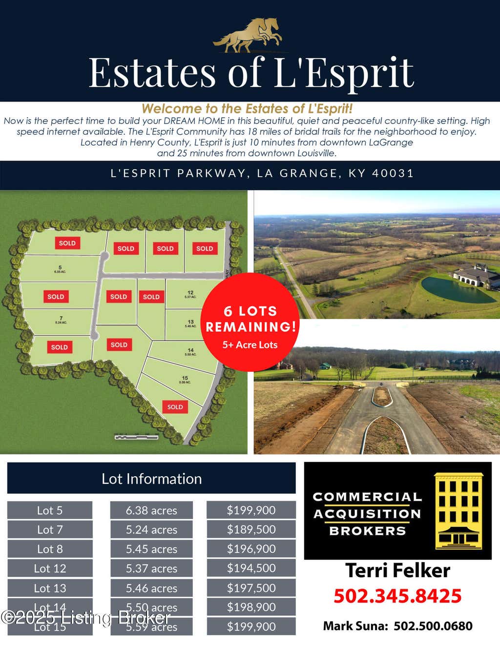 Photo of Lot #5 L'Esprit Pkwy, La Grange, KY 40031 (MLS # 1677278)