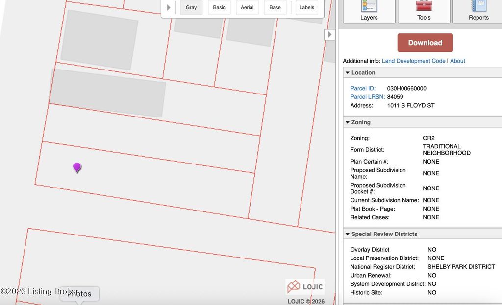 Photo of 1011 S Floyd St, Louisville, KY 40203 (MLS # 1706741)