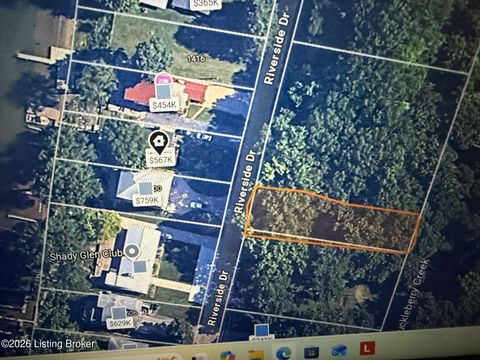Vacant Land For Sale - LOT 126 Riverside Dr<br/> Prospect, KY 40059