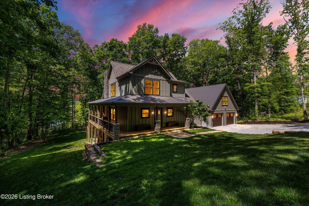 Photo of 661 Averi Gray Ridge Dr, Mammoth Cave, KY 42259 (MLS # 1723830)
