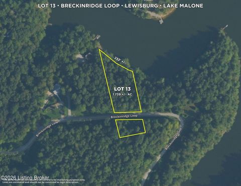 Vacant Land For Sale - Breckinridge Loop #LOT 13<br/> Lewisburg, KY 42256