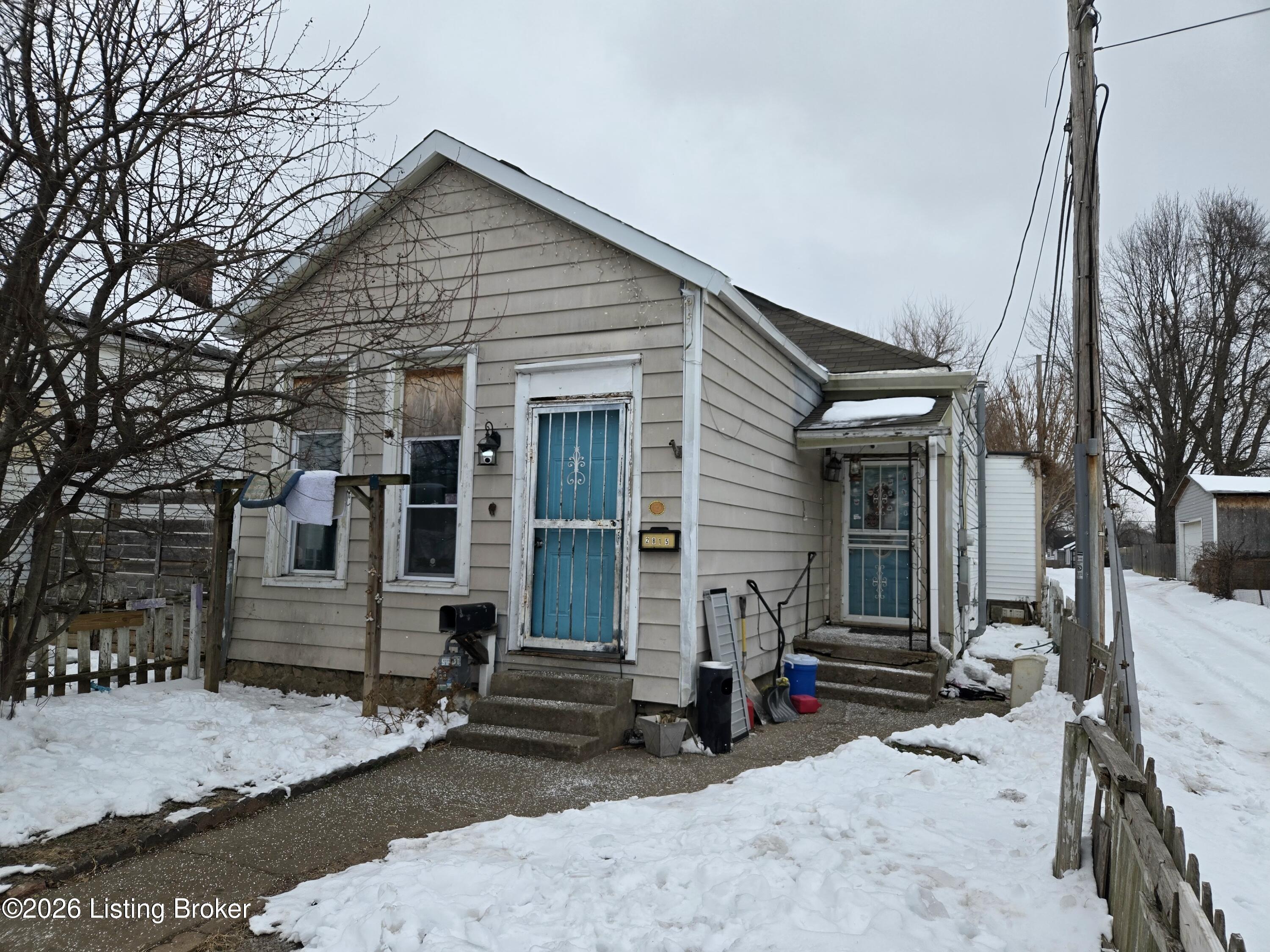 Front of the property