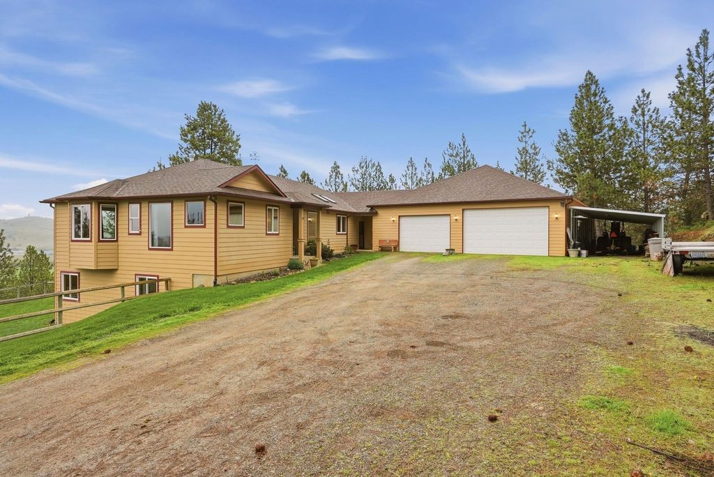 Photo of 4020 S Saltese Lake Rd, Greenacres, WA 99016 (MLS # 202616083)