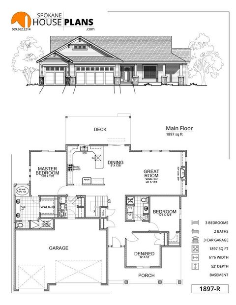 Photo of 7612 N Cedar Rd, Spokane, WA 99208 (MLS # 202616546)