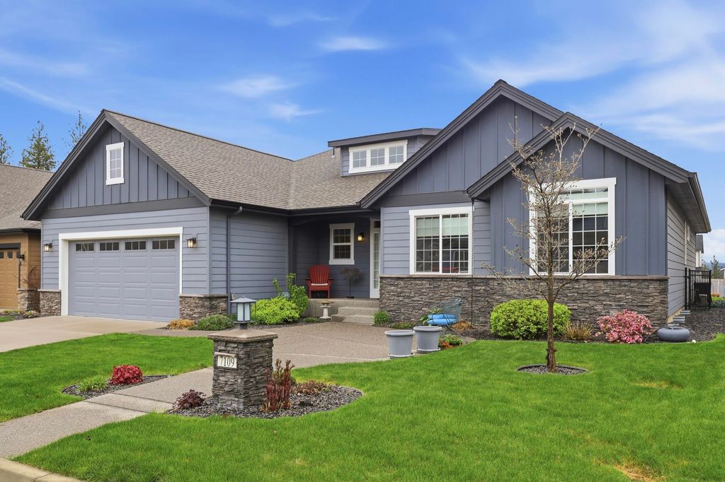 Photo of 7109 S Tangle Heights Dr, Spokane, WA 99224 (MLS # 202616044)