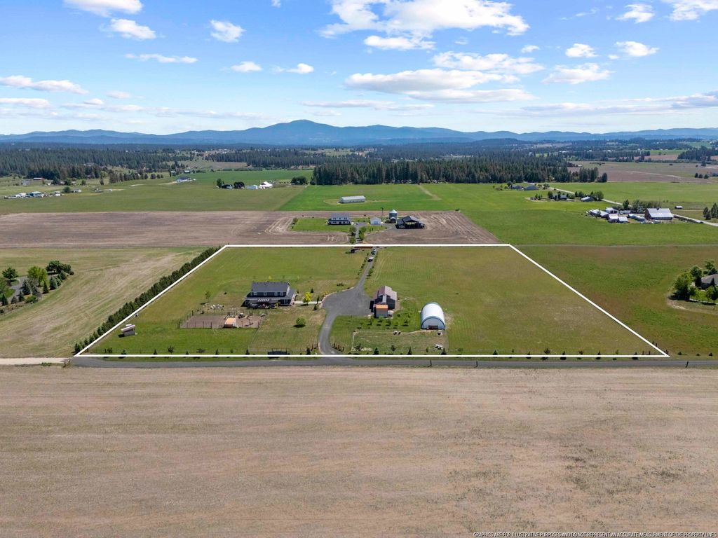 Photo of 6730 W Cross Cut Rd, Deer Park, WA 99006 (MLS # 202525530)