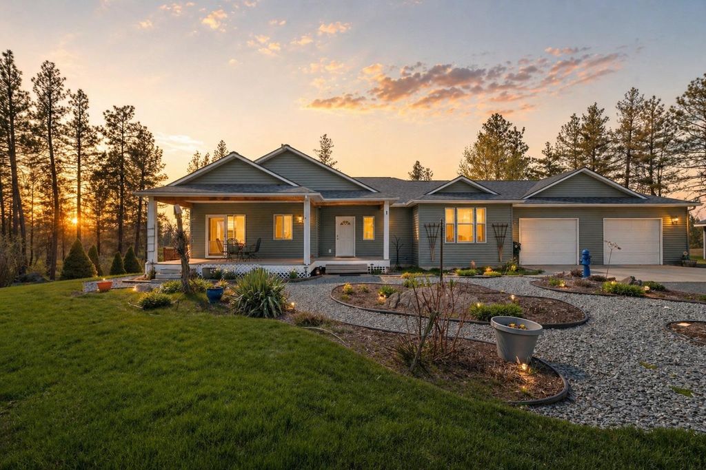 Photo of 11320 S Stangland Rd, Medical Lake, WA 99022 (MLS # 202616219)