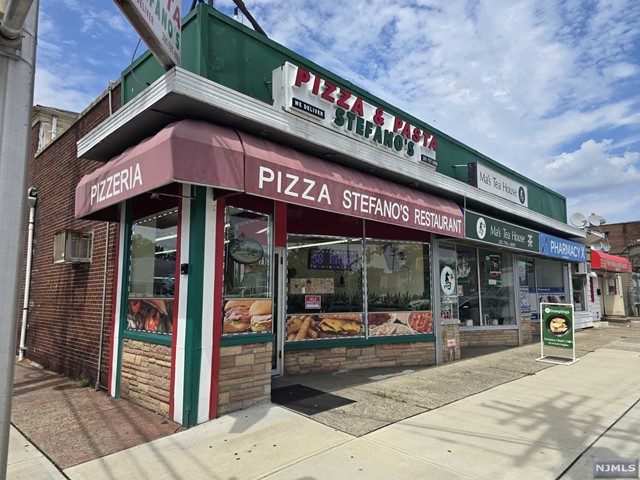 ONCE IN A LIFE TIME OPPORTUNITY! GREAT LOCATION! GREAT INCOME! GREAT PRICE! OVER 40 YEARS OF GREAT BUSINESS IN THIS EXTREMELY BUSY HIGH TRAFFIC LOCATION, BEST CENTRAL LOCATION IN ELMWOOD PARK, CORNER OF BROADWAY (RT 4) AND MOLA BOULEVARD! THIS PIZZERIA-RESTAURANT IS AMAIZING!!!  LOCATION IS PERFECT FOR ALL KIND OF FOOD, EXCELLENT OPPORTUNITY FOR MOTIVATED BUYER TO OWN A WELL ESTABLISHED PROFFITABLE, GREAT INCOME ESTABLISHMENT! ALL EQUIPMENT INCLUDED. FULL BASEMENT INCLUDED IN RENT, LONG LEASE, VERY REASONABLE RENT!