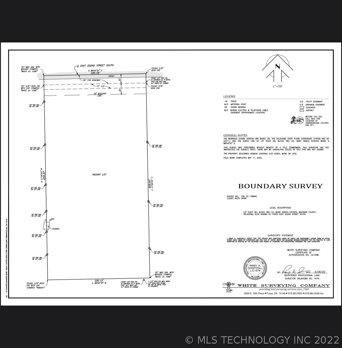 Photo 17 of 17 of E 202nd Street S land