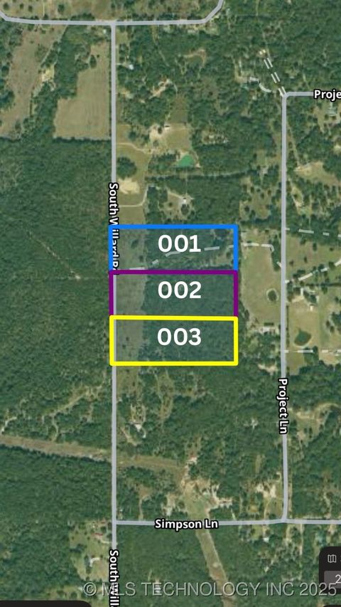 001 Willard Milburn OK 73450