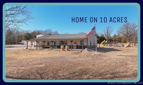 Photo of 14277 Ns 3606 Road, Sasakwa, OK 74867 (MLS # 2602352)