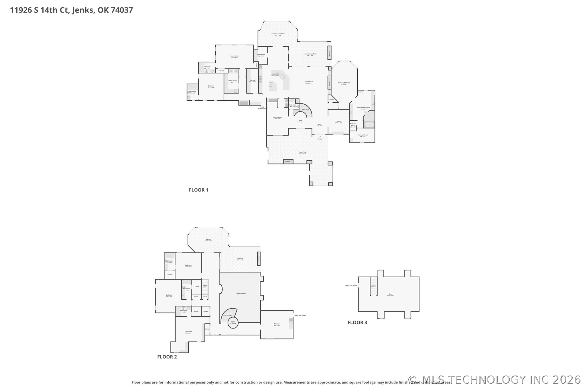 Jenks, Oklahoma, 74037, United States, 5 Bedrooms Bedrooms, ,7 BathroomsBathrooms,Residential,Active,2027056