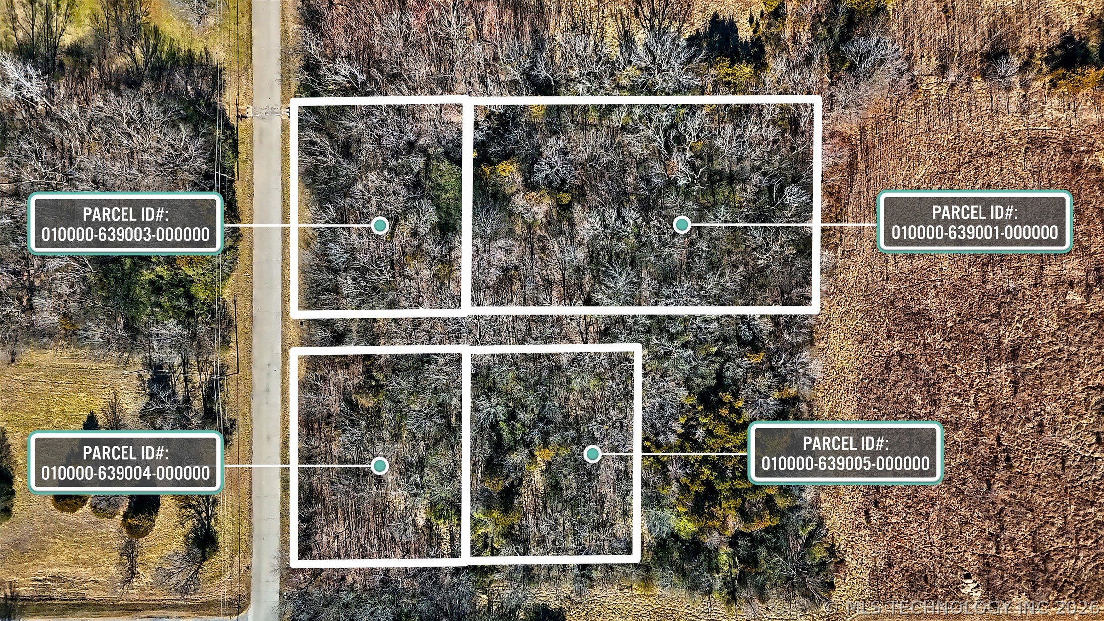 Private wooded lot with quick access to nearby sto