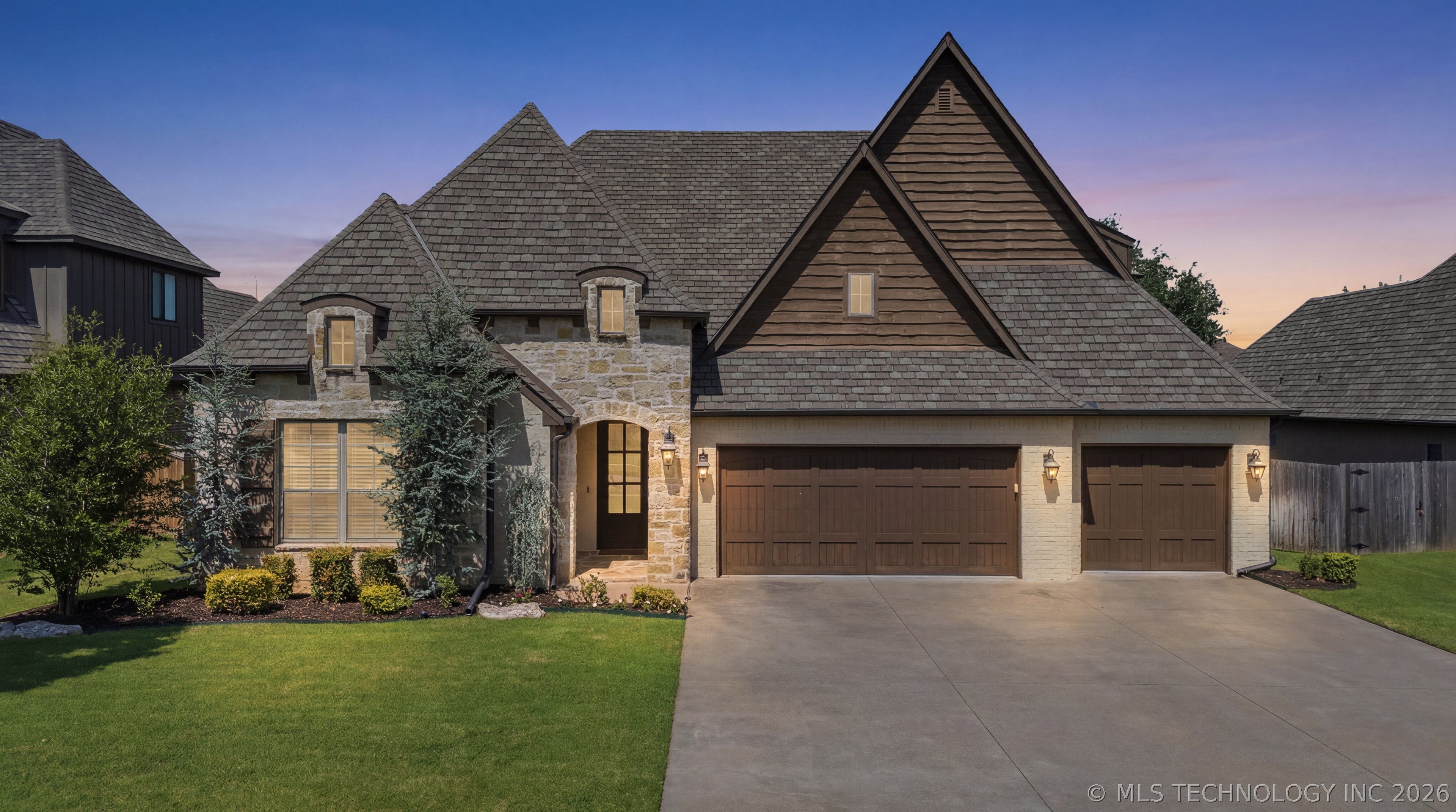 Photo 1 of 100 — 11026 S Kennedy Street, Jenks, OK 74037