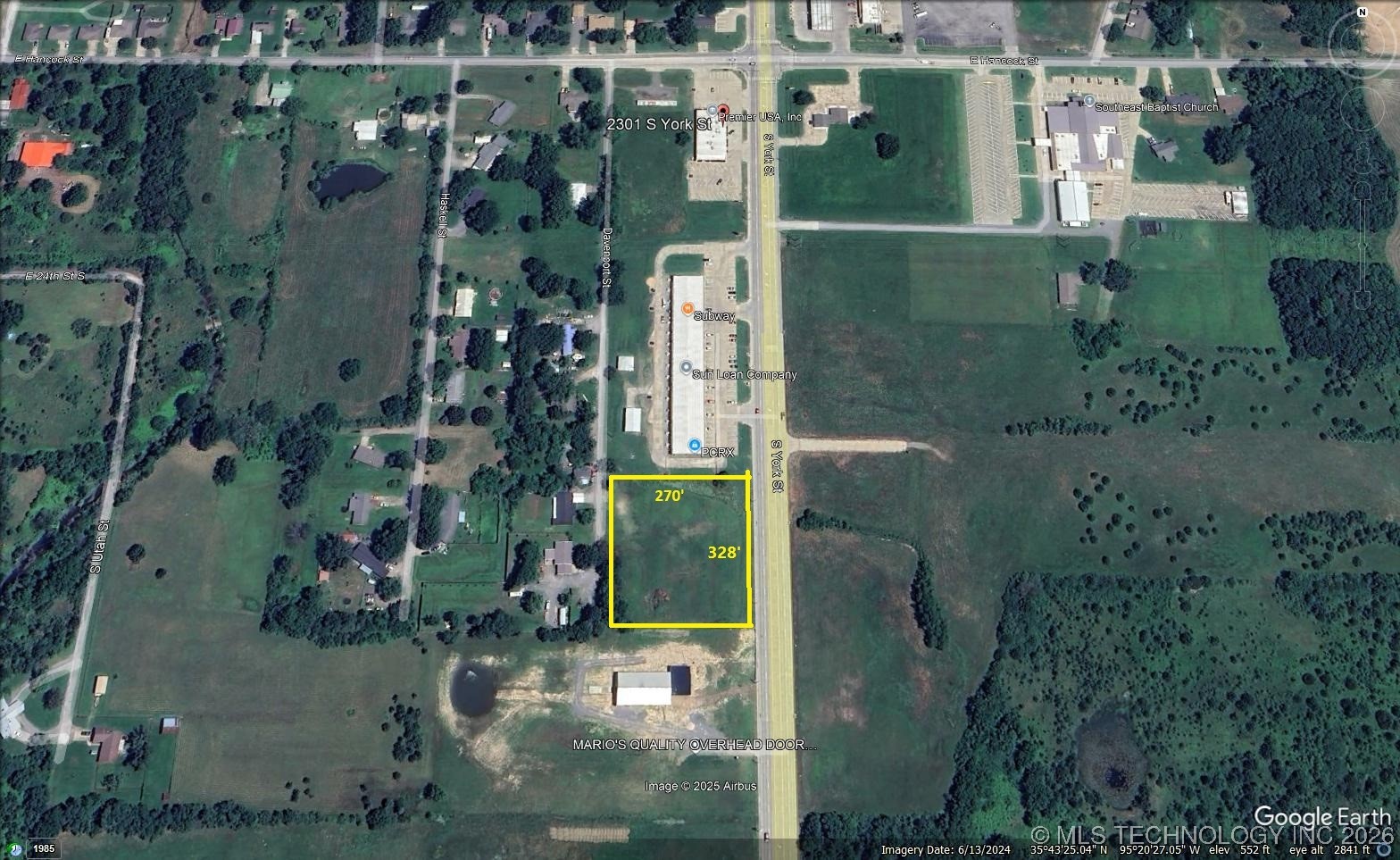 Photo 1 of 1 — S York Street, Muskogee, OK 74403