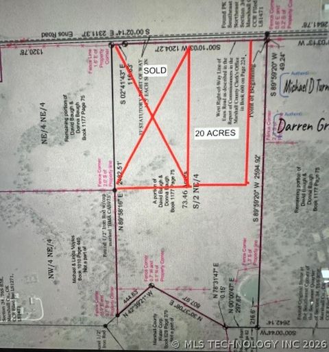 20 Enos Road Kingston OK 73439