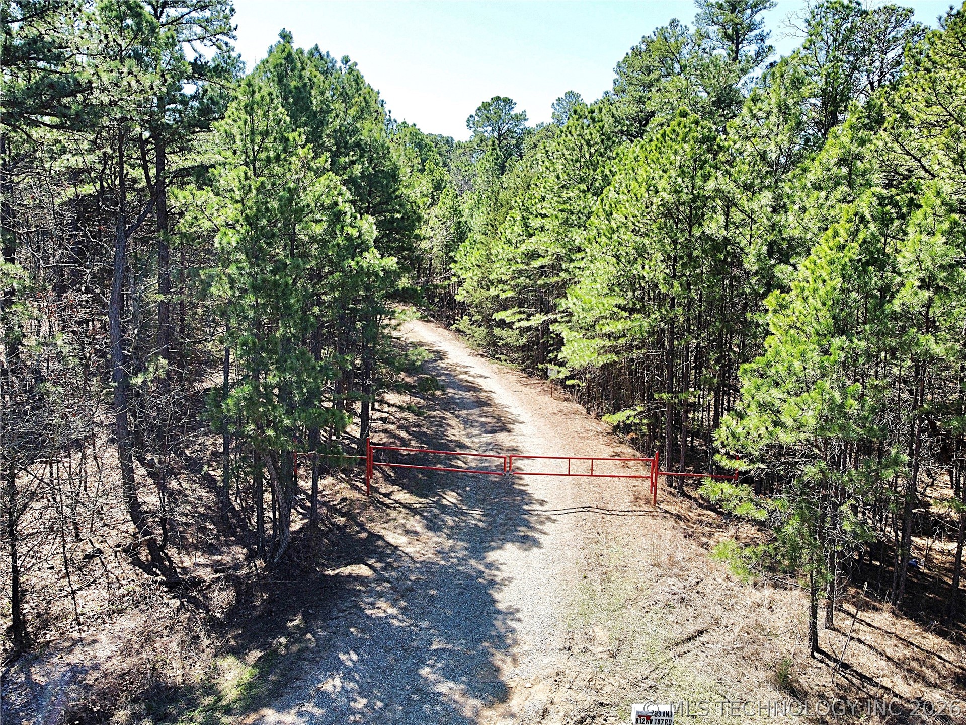 Entrance to Property