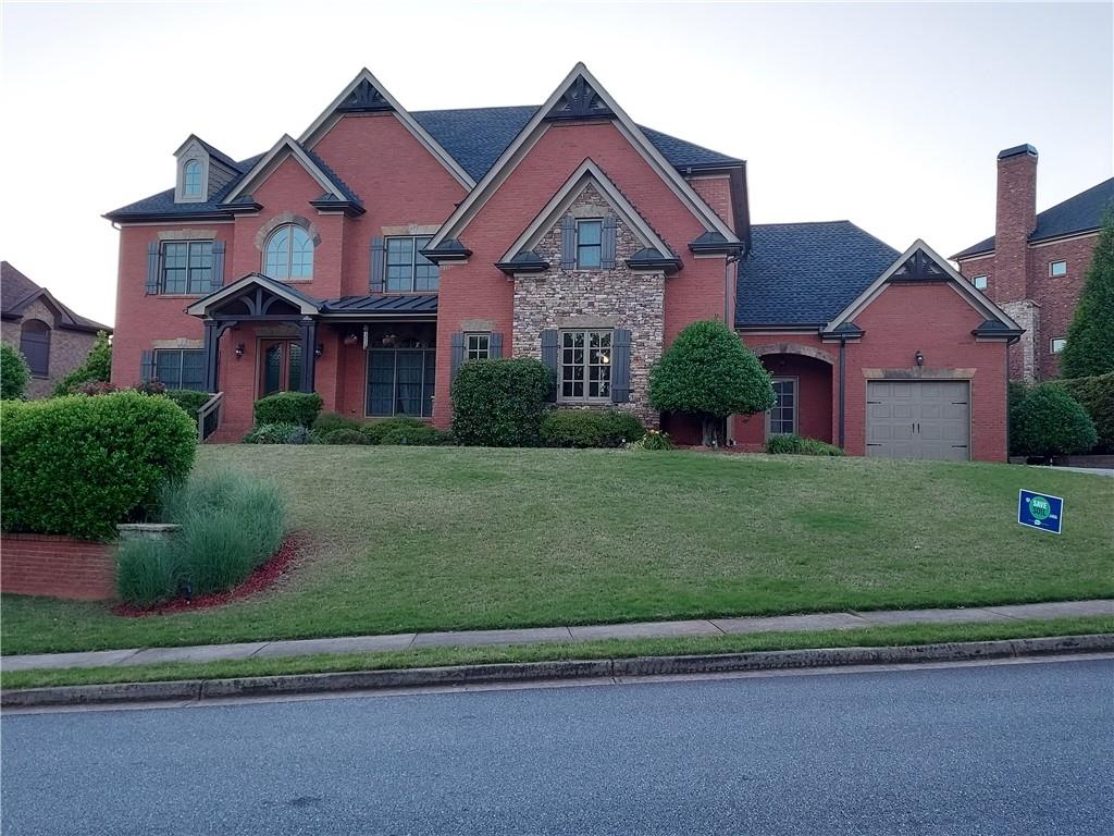 WOW! Stunning Curb Appeal! Very well maintained 4 Side Brick Signature Fuqua Built Design on a beautiful large, green, flat private Lot. Fantastic Open Floorplan w/ Gleaming Hardwood Floors throughout the home. Amazing Home W/Upgrades Galore! Chef's Kitchen, Stained Cabinets, huge center Island, Granite counters, SS Appliances, Hidden Walk-in Pantry, Keeping Room, and Mudroom. Formal living and formal dining and a guest bedroom with a full bathroom and 2 powder rooms on the main level. Gracious Primary Suite w/ Sitting Rm, Huge His and Hers master Closets. Four En-Suite Bedrooms plus large study or bonus room. 3 Car Garage. The Backyard is a Private Paradise with a large deck and a beautiful screened porch w/ Fireplace. Great Amenities & Excellent Schools! New paint, new Water heater with new roof all updated in 2020. Access to Exit 12 and 13 off GA 400 & close to Halcyon, Kelly Mill Elementary & Hendricks Middle/West Forsyth High! Great Fieldstone amenities which include swim, tennis, play area, lake and clubhouse. This home has too much to list....it is a MUST see. Refrigerator/Washer/Dryer included in rent.