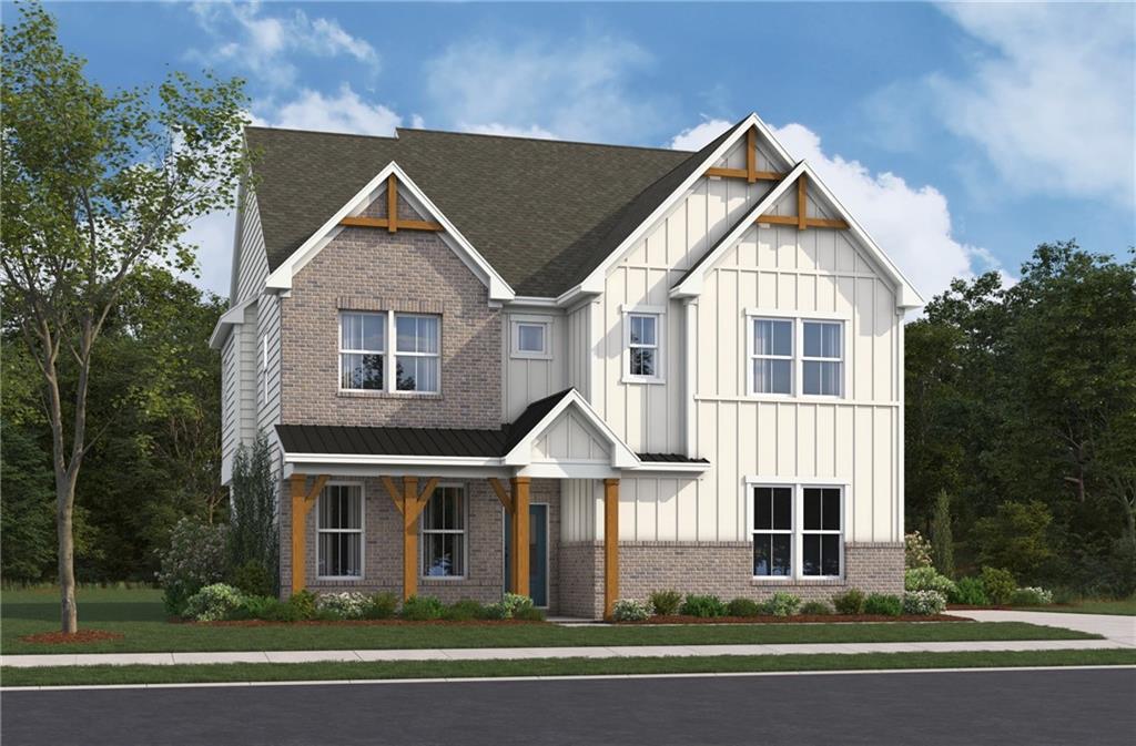 Welcome to Acacia, Atlanta’s newest community located at 5905 Dahlonega Highway, Cumming, GA 30028. This stunning new construction offers the perfect blend of luxury and comfort with the proximity to GA-400, shopping, dining, Coal Mountain Park, Coal Mountain Town Center, Cumming City Center, Lake Lanier and top Forsyth County schools. The Canton II, a gorgeous 2-story single family home with a FINISHED BASEMENT, features 6 bedrooms 5.5 bathrooms. It provides a warm, inviting, open concept layout including a kitchen that flows seamlessly into the great room. Additionally, offers a guest suite on the main level with full bath, a spacious breakfast area for the family, covered back patio, kitchen with stainless steel Whirlpool appliances, large stone island, beautiful cabinetry throughout, a walk-in pantry, half bathroom on main and spacious loft on the 2nd floor. **Photos are depictive of the popular Canton II floorplan; actual home is under construction.
Home will be ready January 2026.
Beazer Homes is proud to be America’s #1 Energy-Efficient homebuilder. In 2024, our homes achieved an average net HERS® score of 37 (including solar) and a gross HERS® score of 42—the lowest publicly reported scores among the top 30 U.S. homebuilders identified by Builder Magazine’s Top 100 list (ranked by 2024 closings).