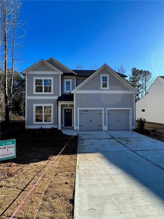 New Construction. Price Improvement for Quick Sale! Primary bedroom is upstairs. An additional bedroom/flex room is on the main level with a full bath. Open concept plan for ease of entertaining. Granite countertops in kitchen. Quartz tops with undermount sinks in full baths. Vinyl plank flooring. Tile primary shower. Amazing yard space. NO HOA FEES. Investors are welcome. Builder uses in-house sales contract. Use Movement Mortgage for financing and receive 1% of loan amount toward your closing costs + additional $2500 in closing.