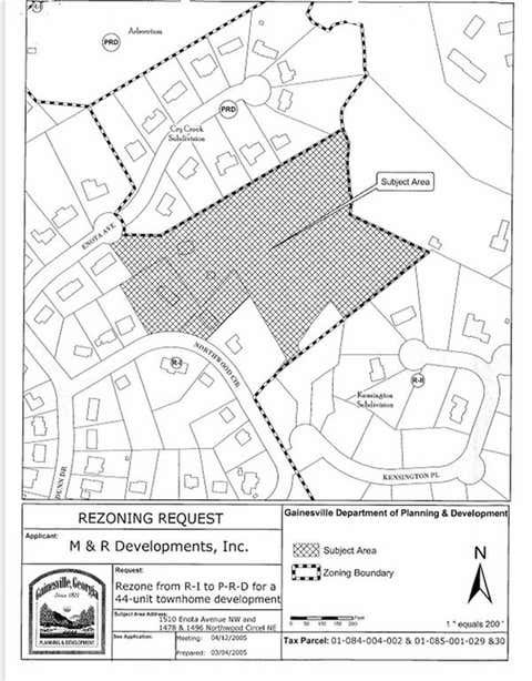 Vacant Land For Sale - 1510 Enota Avenue<br/> Gainesville, GA 30501