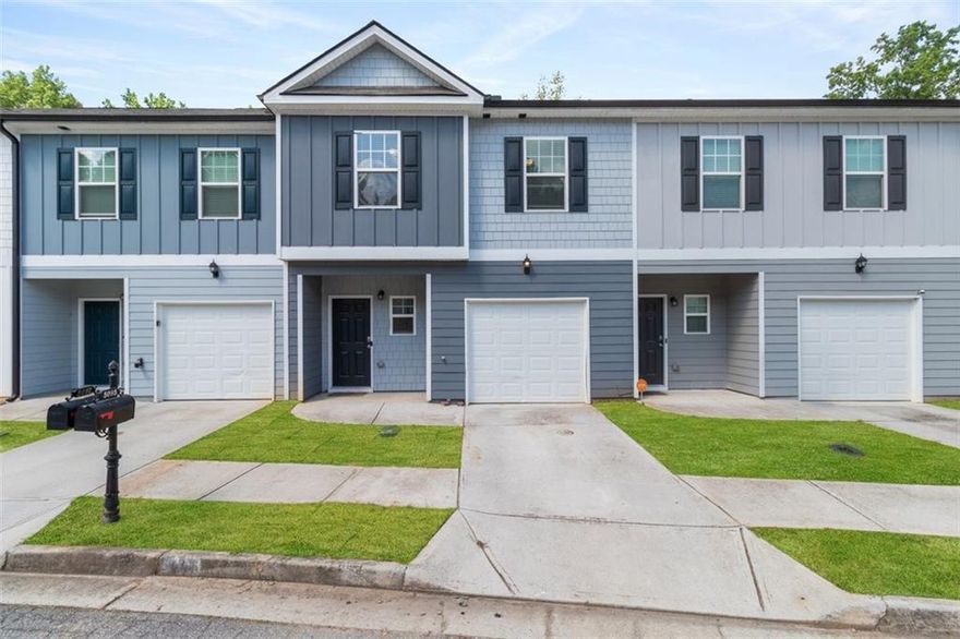 Welcome to your next chapter in this beautifully maintained, like-new townhome nestled in the heart of highly desirable South Fulton. With 3 spacious bedrooms and 2.5 baths, this home offers the perfect blend of comfort, style, and convenience.  Step inside to stunning LVP flooring and an expansive open floorplan ideal for both everyday living and entertaining. The modern kitchen is a showstopper-featuring a large center island, gleaming granite countertops, and sleek stainless steel appliances that make cooking a joy.    Upstairs, you'll find generously sized bedrooms, including a serene owner's suite perfect for relaxing after a long day. Every inch of this home has been meticulously cared for, offering a move-in ready opportunity with zero compromises.    Located just minutes from Hartsfield-Jackson Airport and Atlanta's top destinations, this is city living with a suburban feel-close to shopping, dining, and major highways for an easy commute.    And here's the best part: This property qualifies for down payment assistance! Move in fast-close in 30 days or less with our preferred lender!     Don't miss out-homes like this go fast! Schedule your tour today and make this dream home yours.